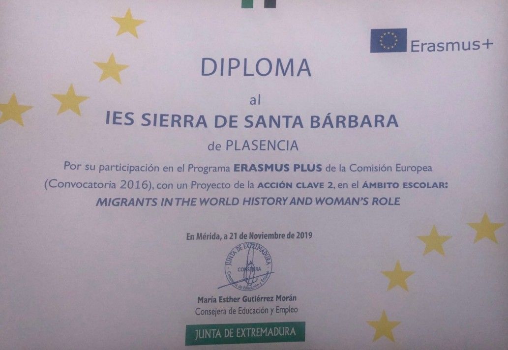 DIPLOMA ERASMUS 2